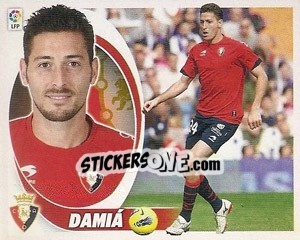 Sticker Damiá (4A) - Liga Spagnola 2012-2013 n. 396 - Colecciones ESTE