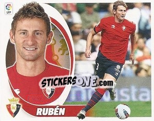 Sticker Rubén  (4B) - Liga Spagnola 2012-2013 - Colecciones ESTE