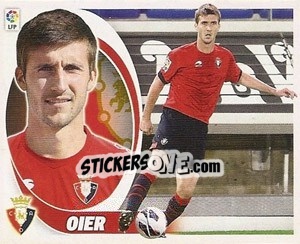 Sticker Oier (6) - Liga Spagnola 2012-2013 n. 399 - Colecciones ESTE