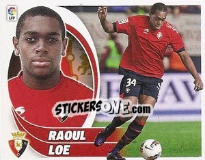 Cromo Raoul Loe (8B) - Liga Spagnola 2012-2013 - Colecciones ESTE