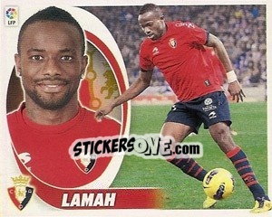 Sticker Lamah (12A) - Liga Spagnola 2012-2013 n. 406 - Colecciones ESTE