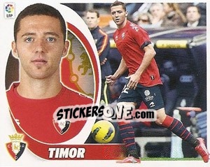Sticker Timor (12B) - Liga Spagnola 2012-2013 n. 407 - Colecciones ESTE