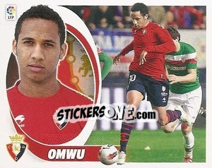 Sticker Omwu (13B) - Liga Spagnola 2012-2013 n. 409 - Colecciones ESTE