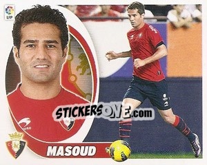 Cromo Masoud (9BIS) Colocas - Liga Spagnola 2012-2013 - Colecciones ESTE