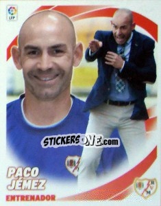 Cromo Paco Jemez - Liga Spagnola 2012-2013 - Colecciones ESTE
