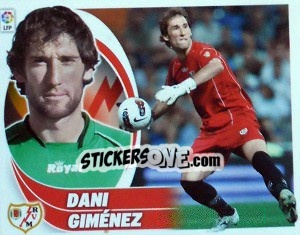 Sticker Dani Giménez  (2) - Liga Spagnola 2012-2013 n. 424 - Colecciones ESTE