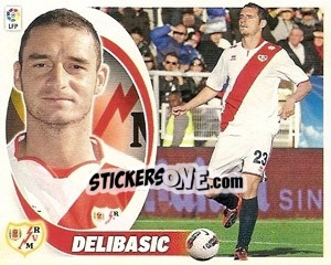 Sticker Delibasic  (15A) - Liga Spagnola 2012-2013 n. 437 - Colecciones ESTE