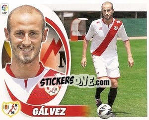 Sticker Gálvez (4BIS) Colocas - Liga Spagnola 2012-2013 - Colecciones ESTE