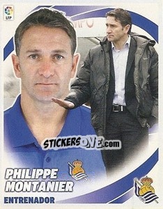 Sticker Philippe Montanier - Liga Spagnola 2012-2013 n. 452 - Colecciones ESTE