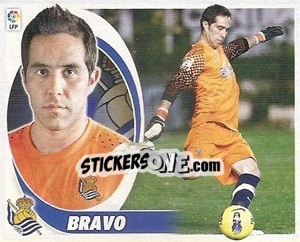 Sticker Claudio Bravo (1) - Liga Spagnola 2012-2013 n. 453 - Colecciones ESTE