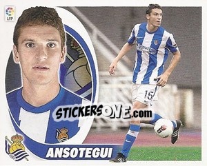 Sticker Ansotegui  (4B) - Liga Spagnola 2012-2013 n. 457 - Colecciones ESTE