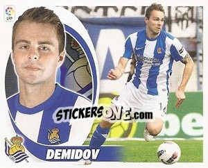 Figurina Demidov (6B) - Liga Spagnola 2012-2013 n. 460 - Colecciones ESTE