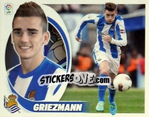 Sticker Griezmann (14) - Liga Spagnola 2012-2013 n. 470 - Colecciones ESTE