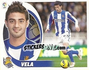 Sticker Carlos Vela (15A) - Liga Spagnola 2012-2013 - Colecciones ESTE