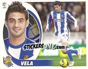 Sticker Carlos Vela (15A) - Liga Spagnola 2012-2013 n. 471 - Colecciones ESTE