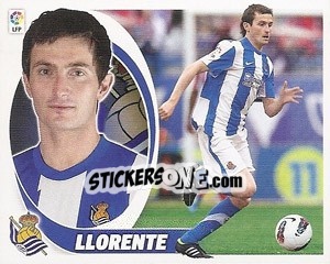 Cromo Joseba Llorente (16B) - Liga Spagnola 2012-2013 n. 474 - Colecciones ESTE