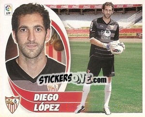 Cromo Diego López (1) - Liga Spagnola 2012-2013 n. 483 - Colecciones ESTE