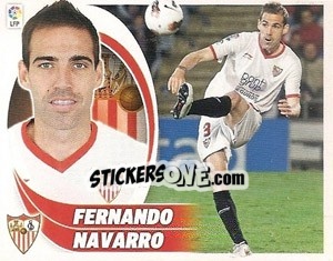 Sticker Fernando Navarro (7) - Liga Spagnola 2012-2013 n. 491 - Colecciones ESTE