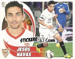Sticker Jesús Navas  (12) - Liga Spagnola 2012-2013 n. 497 - Colecciones ESTE
