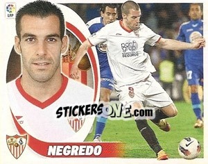 Sticker Negredo  (15) - Liga Spagnola 2012-2013 n. 500 - Colecciones ESTE