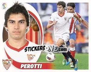 Sticker Perotti  (16B) - Liga Spagnola 2012-2013 n. 502 - Colecciones ESTE