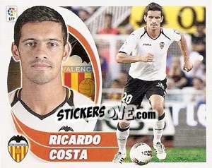 Cromo Ricardo Costa  (4B) - Liga Spagnola 2012-2013 - Colecciones ESTE