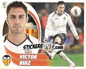 Cromo Víctor Ruiz  (6) - Liga Spagnola 2012-2013 - Colecciones ESTE