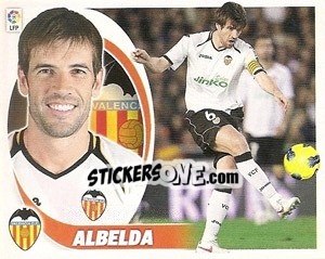 Sticker Albelda  (8) - Liga Spagnola 2012-2013 n. 521 - Colecciones ESTE