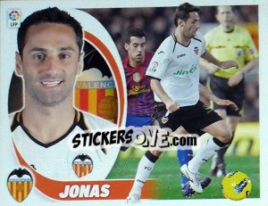 Sticker Jonas  (15) - Liga Spagnola 2012-2013 n. 530 - Colecciones ESTE