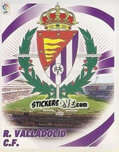 Sticker Escudo R.VALLADOLID C.F. - Liga Spagnola 2012-2013 n. 541 - Colecciones ESTE