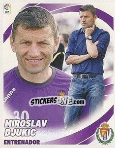 Sticker Miroslav Djukic - Liga Spagnola 2012-2013 n. 542 - Colecciones ESTE
