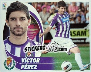 Sticker Víctor Pérez (10) - Liga Spagnola 2012-2013 - Colecciones ESTE