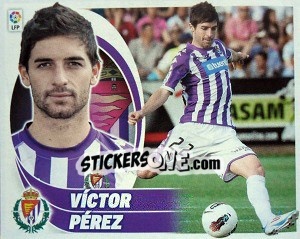 Sticker Víctor Pérez (10) - Liga Spagnola 2012-2013 n. 552 - Colecciones ESTE