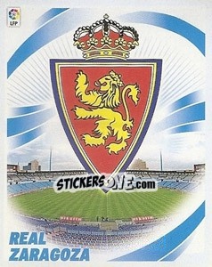Sticker Escudo REAL ZARAGOZA - Liga Spagnola 2012-2013 n. 571 - Colecciones ESTE