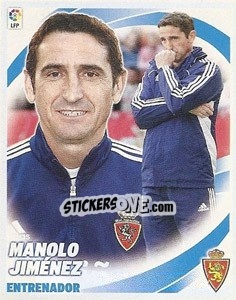 Sticker Manolo Jimenez - Liga Spagnola 2012-2013 - Colecciones ESTE