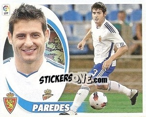 Sticker Paredes (6) - Liga Spagnola 2012-2013 - Colecciones ESTE