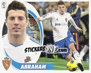 Sticker Abraham (7) - Liga Spagnola 2012-2013 n. 579 - Colecciones ESTE