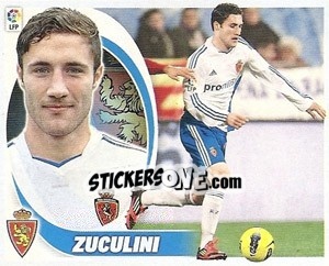 Sticker Zuculini (9) - Liga Spagnola 2012-2013 n. 581 - Colecciones ESTE