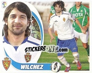 Sticker Wilchez  (11) - Liga Spagnola 2012-2013 n. 584 - Colecciones ESTE