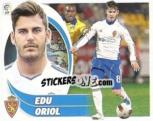 Sticker Edu Oriol (12) - Liga Spagnola 2012-2013 n. 585 - Colecciones ESTE