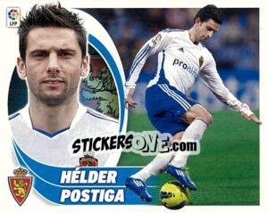 Cromo Hélder Postiga  (15) - Liga Spagnola 2012-2013 - Colecciones ESTE