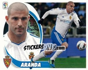 Sticker Aranda  (16) - Liga Spagnola 2012-2013 n. 589 - Colecciones ESTE