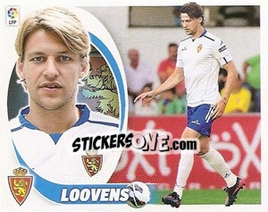 Sticker Loovens (4BIS) Colocas - Liga Spagnola 2012-2013 n. 590 - Colecciones ESTE