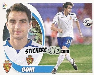 Figurina Goni (3BIS) Colocas - Liga Spagnola 2012-2013 - Colecciones ESTE