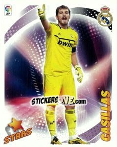 Sticker Casillas (Real Madrid) (2) - Liga Spagnola 2012-2013 n. 602 - Colecciones ESTE