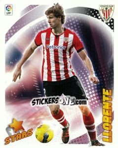 Sticker Fernando Llorente (Athletic Club) (9) - Liga Spagnola 2012-2013 n. 609 - Colecciones ESTE
