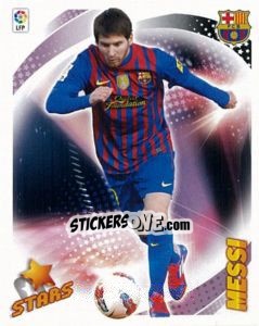 Sticker Messi (F.C. Barcelona) (10) - Liga Spagnola 2012-2013 n. 610 - Colecciones ESTE