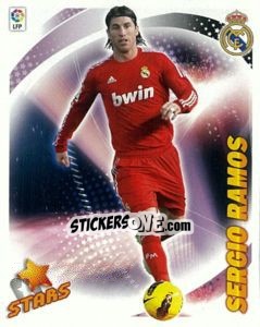 Sticker Sergio Ramos (Real Madrid) (13) - Liga Spagnola 2012-2013 n. 613 - Colecciones ESTE