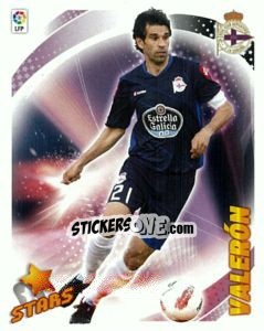 Sticker Valerón (R.C. Deportivo) (15) - Liga Spagnola 2012-2013 n. 615 - Colecciones ESTE