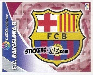 Cromo ESCUDO F.C.Barcelona B - Liga Spagnola 2012-2013 - Colecciones ESTE